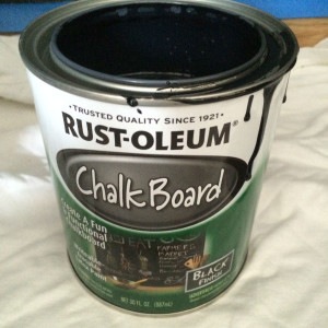 Magnetic Chalkboard Paint - Chalkboard paint