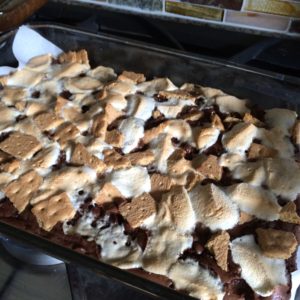 Smores Brownie Bars