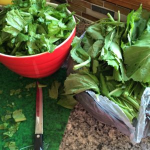 Asian Sauteed Greens and Simple Stir Fry Sauce