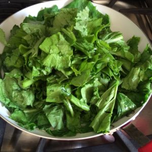 Asian Sauteed Greens and Simple Stir Fry Sauce