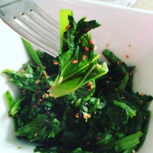 Asian Sauteed Greens and Simple Stir Fry Sauce