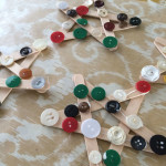 Popsicle Stick Star Ornaments